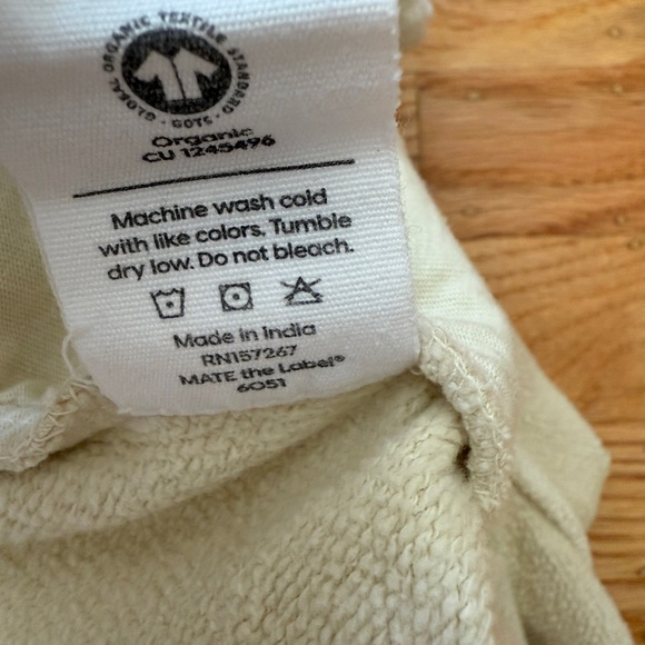 MATE the Label Organic Fleece Shorts - Medium - Picture 4 of 4